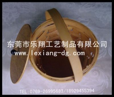 工厂直供木质竹质工艺品 彬木编织花篮与木片提篮采购指南